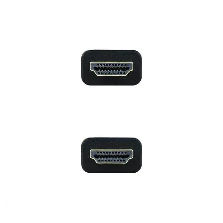 Nano Cable 10.15.3715 Cable HDMI 2.0 Macho-Macho 4K@60Hz 18 Gbps 15m Negro